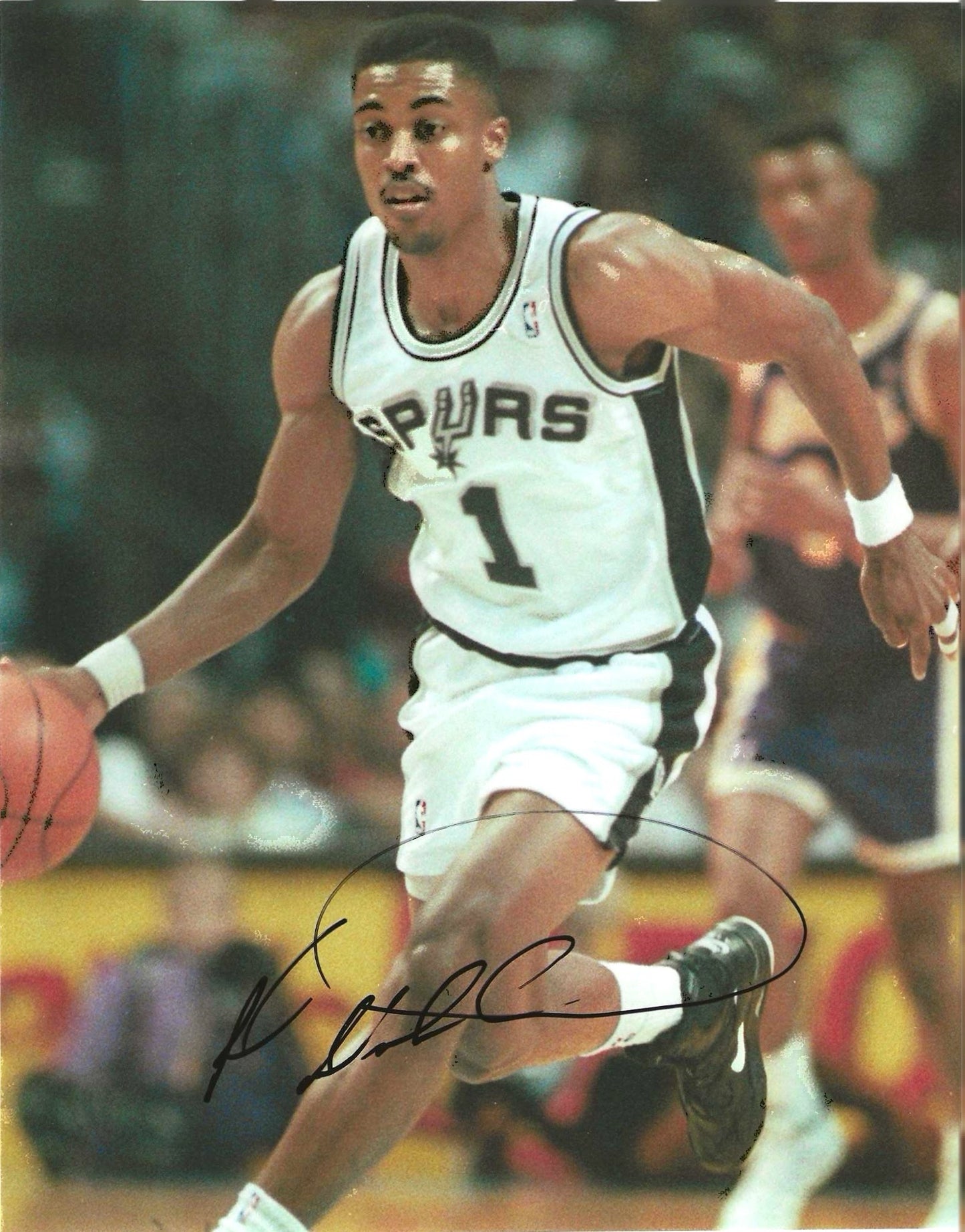 Rod Strickland Autographed Signed "SPURS" 8x10 photo Elite Promotions & Graphz Authentication