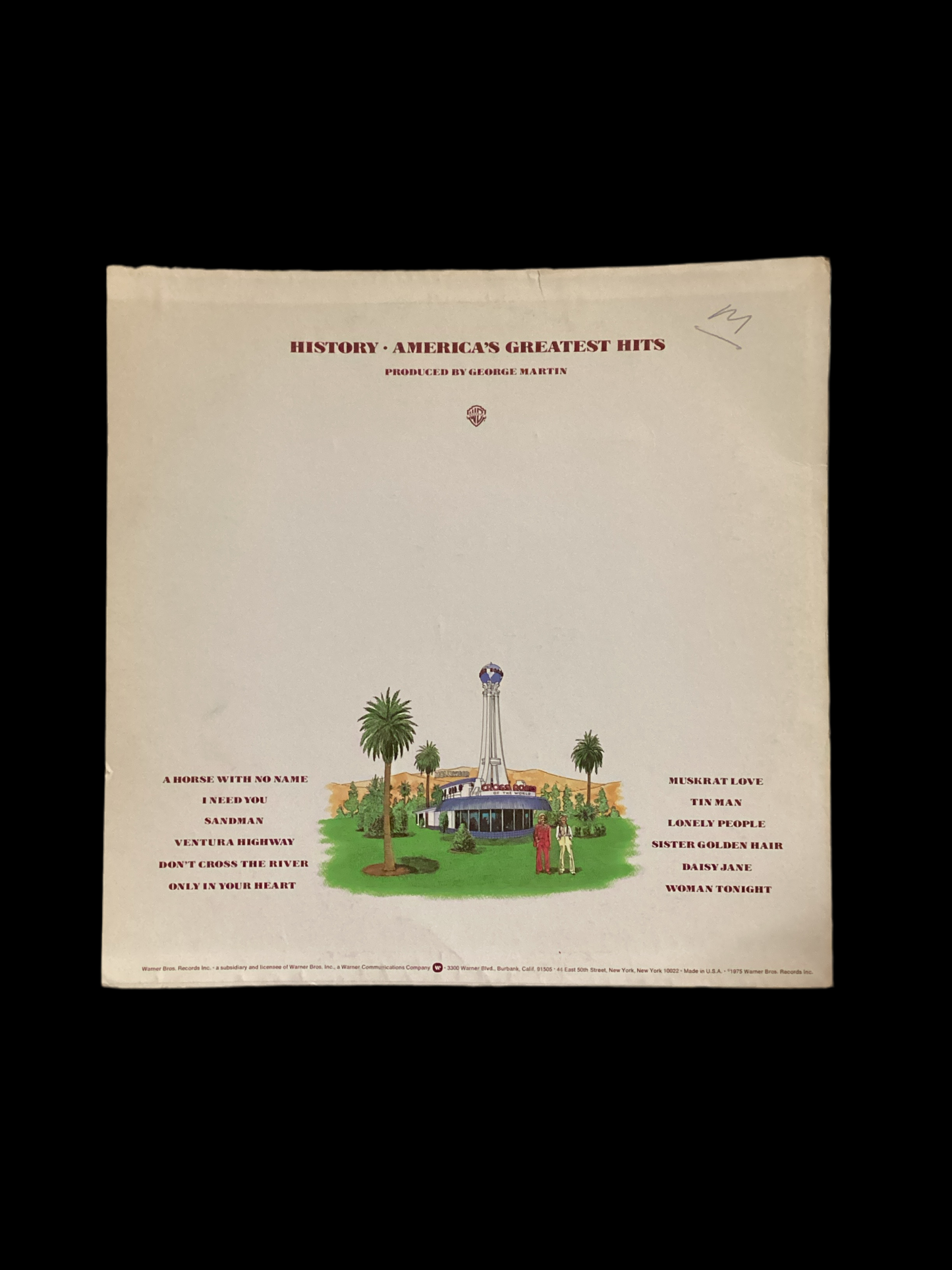 America Beckley/Bunnel Autographed Signed Record