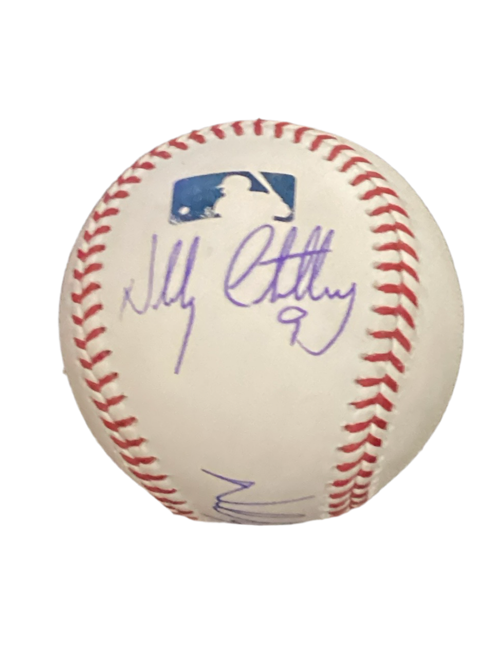 Nick Castellanos autographed signed Rawlings official major legue baseball