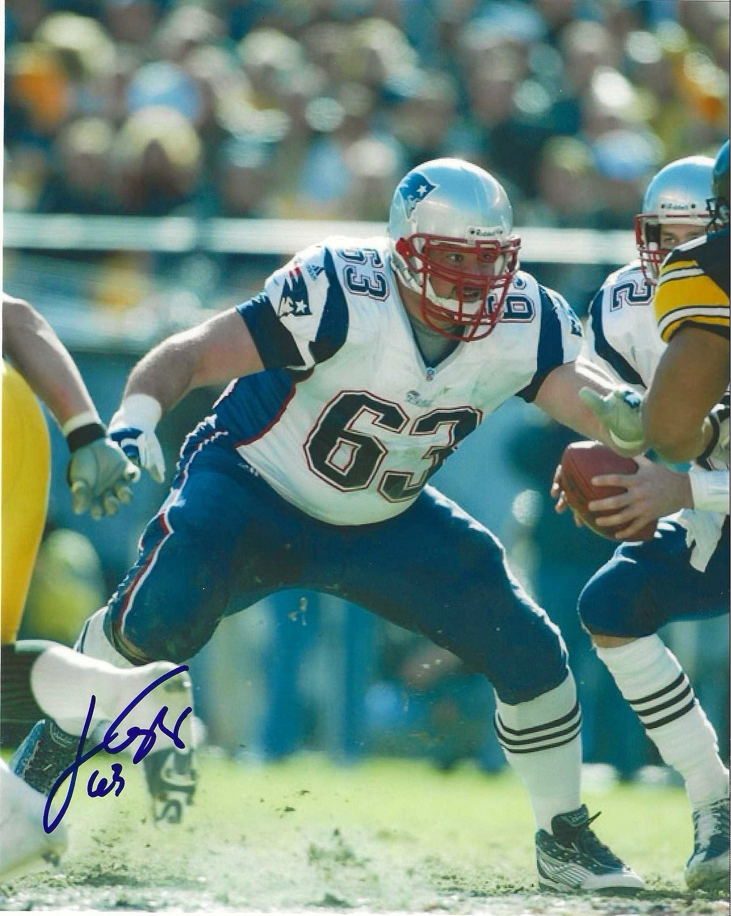 Joe Andruzzi Autographed Signed 8X10 Photo Elite Promotions & Graphz