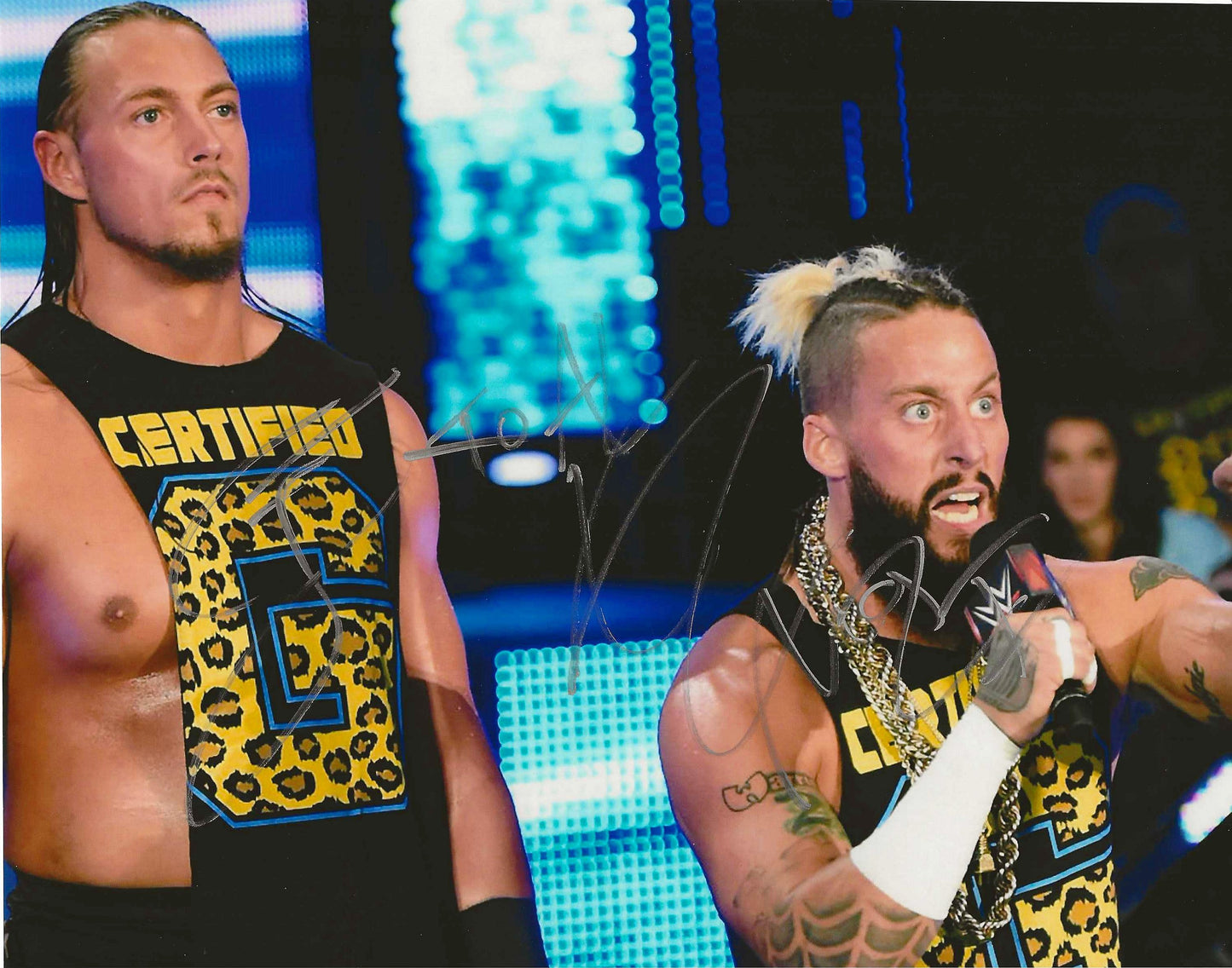 Enzo & Big Cass Autographed Signed "WWE" 8X10 Photo Elite Promotions & Graphz Authentication