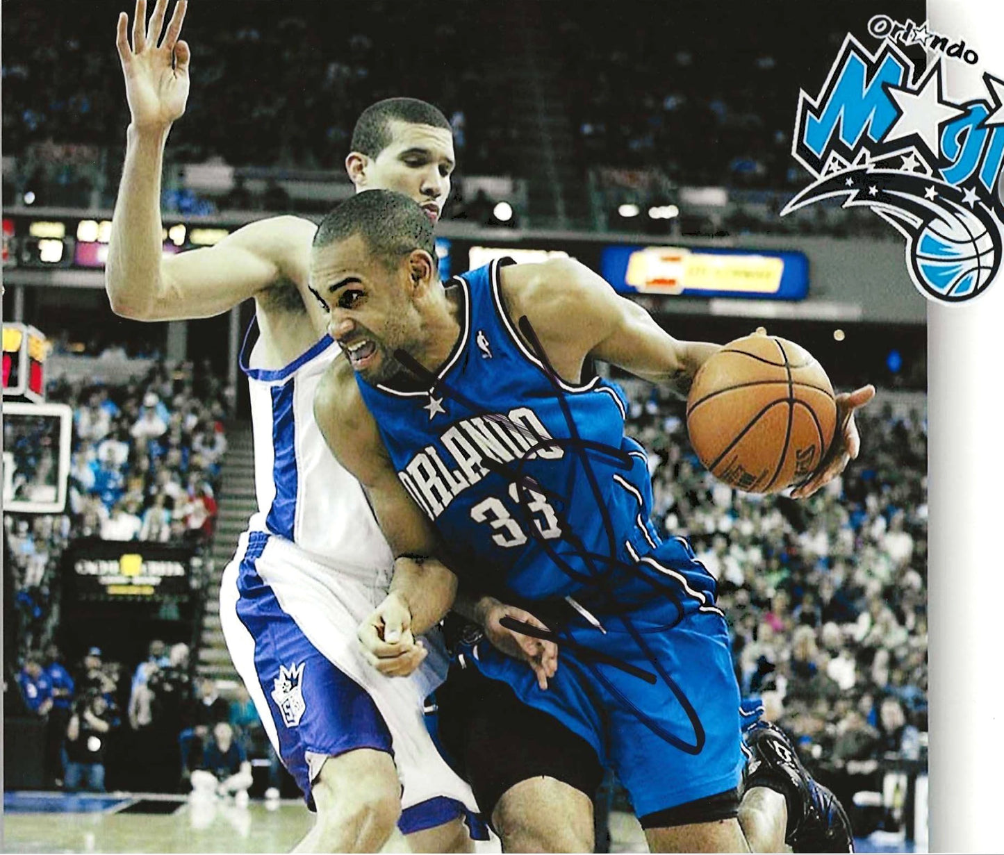 Grant Hill Autographed Signed "MAGIC" 8x10 photo Elite Promotions & Graphz Authentication
