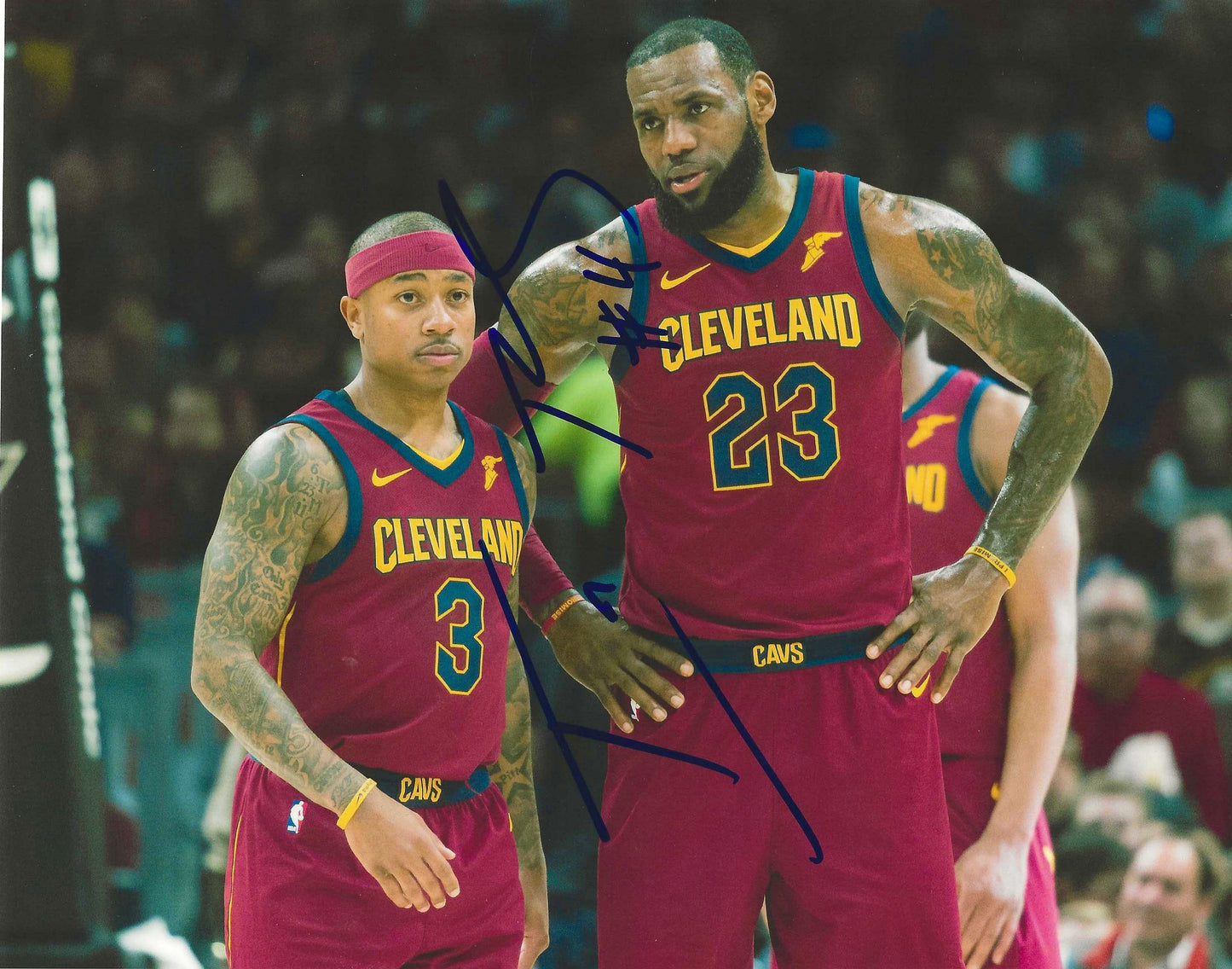 Isaiah Thomas Autographed Signed "CAVALIERS" 8x10 photo Elite Promotions & Graphz Authentication