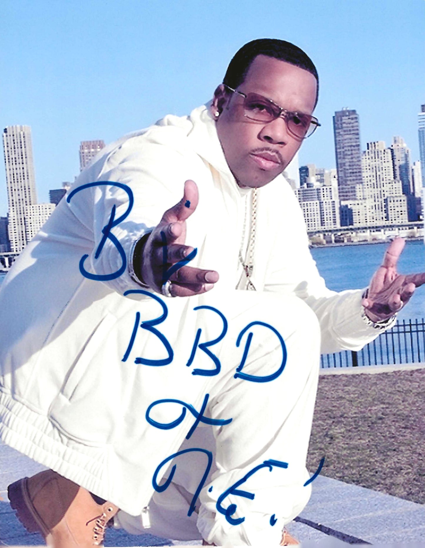 Michael Bivings Autographed Signed "NEW EDITION BBD BELL BIV DEVOE" 8X10 Photo Elite Promotions & Graphz Authentication