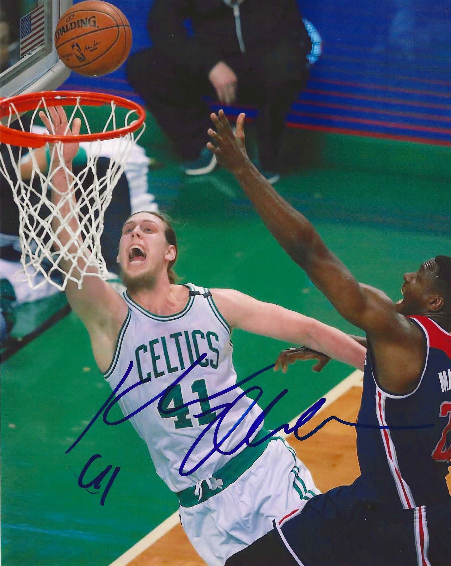 Kelly Olynyk Autographed Signed "CELTICS" 8x10 photo Elite Promotions & Graphz Authentication