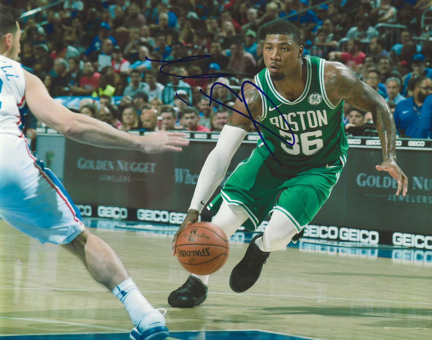 Marcus Smart Autographed Signed "CELTICS" 8x10 photo Elite Promotions & Graphz Authentication
