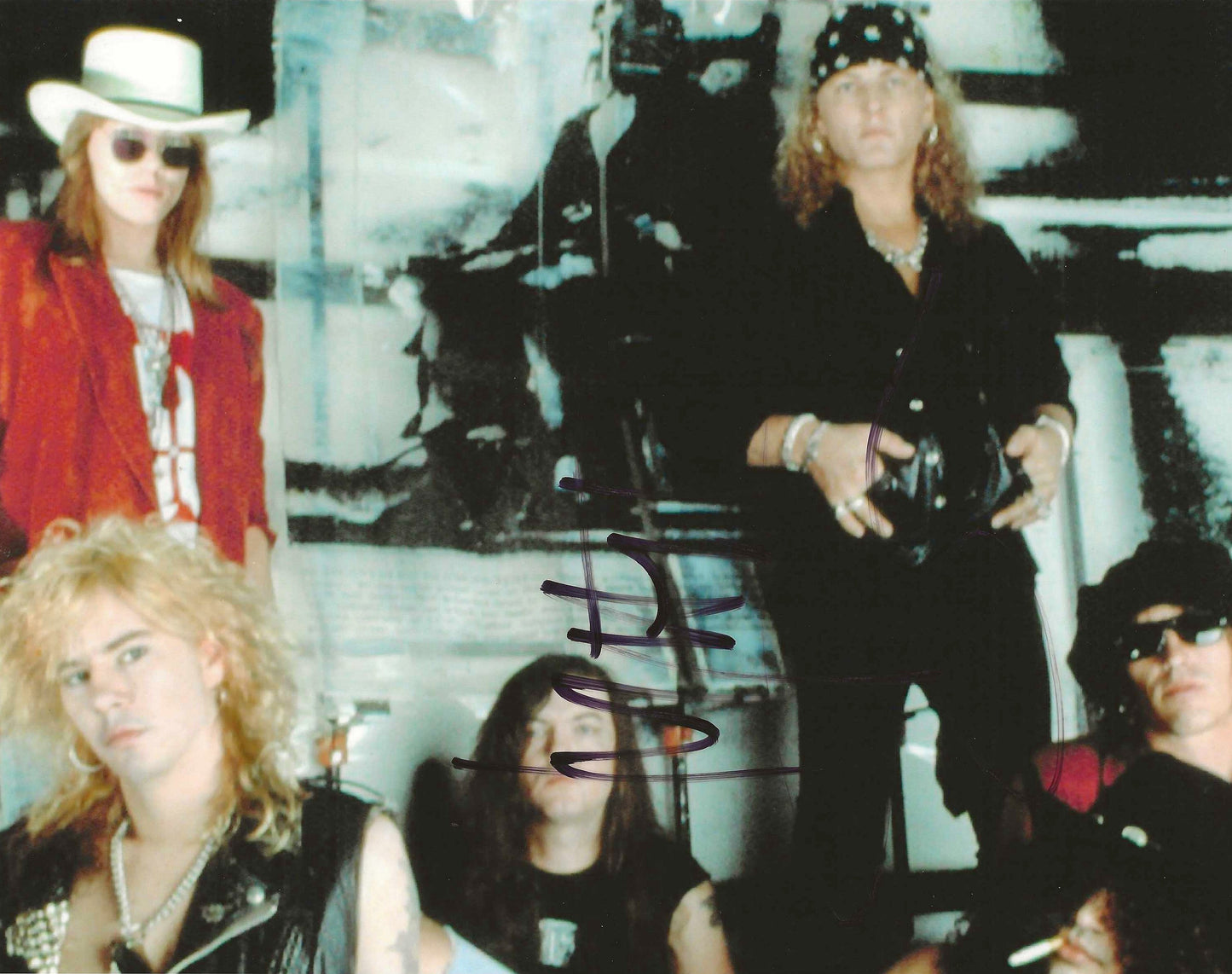Matt Sorum Autographed Signed "GUNS N ROSES" 8X10 Photo Elite Promotions & Graphz Authentication
