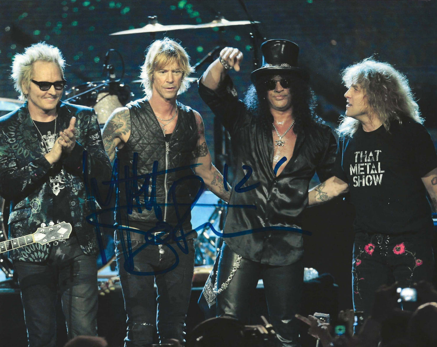 Matt Sorum Autographed Signed "GUNS N ROSES" 8X10 Photo Elite Promotions & Graphz Authentication