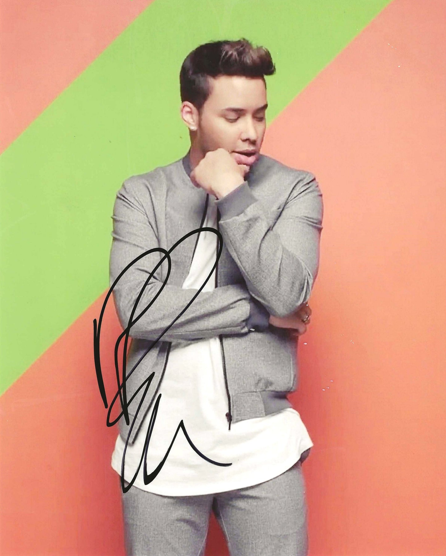 Prince Royce Autographed Signed 8X10 Photo Elite Promotions & Graphz Authentication