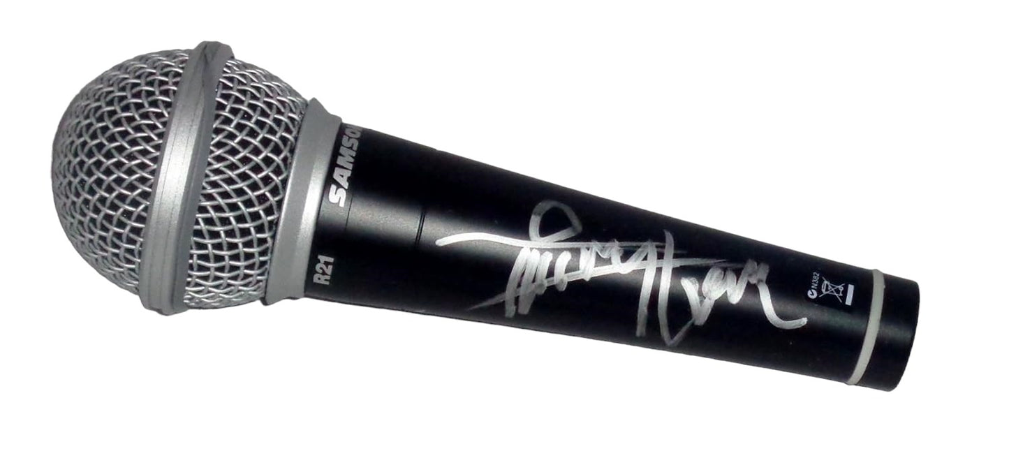 Quincy Jones Autographed Signed Microphone Elite Promotions & Graphz Authentication
