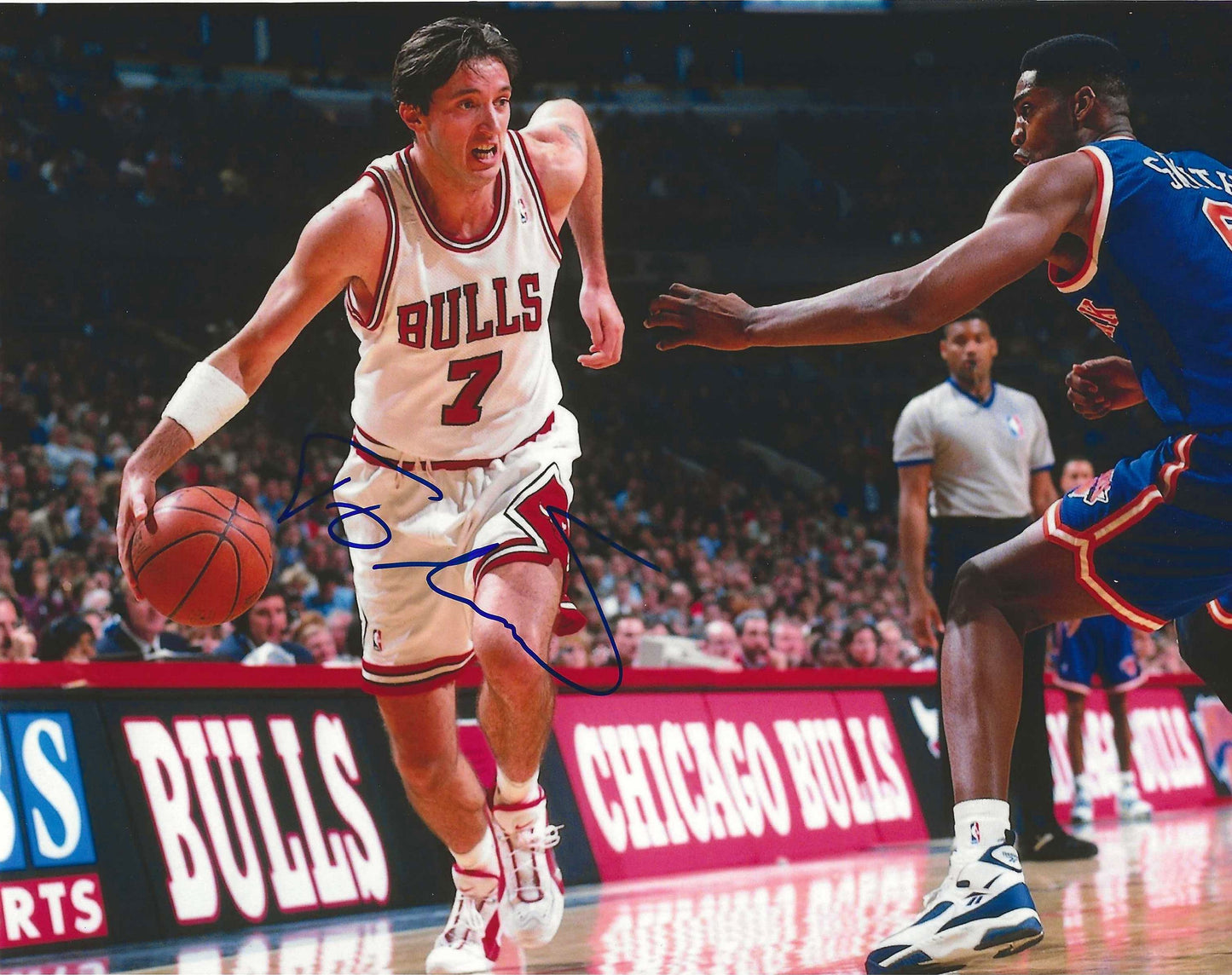 Tony Kukoc Autographed Signed "BULLS" 8x10 photo Elite Promotions & Graphz Authentication