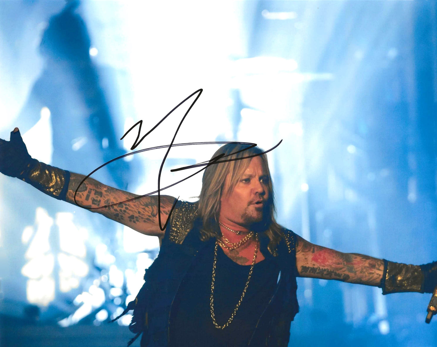 Vince Neil Autographed Signed "MOTLEY CRUE" 8X10 Photo Elite Promotions & Graphz Authentication