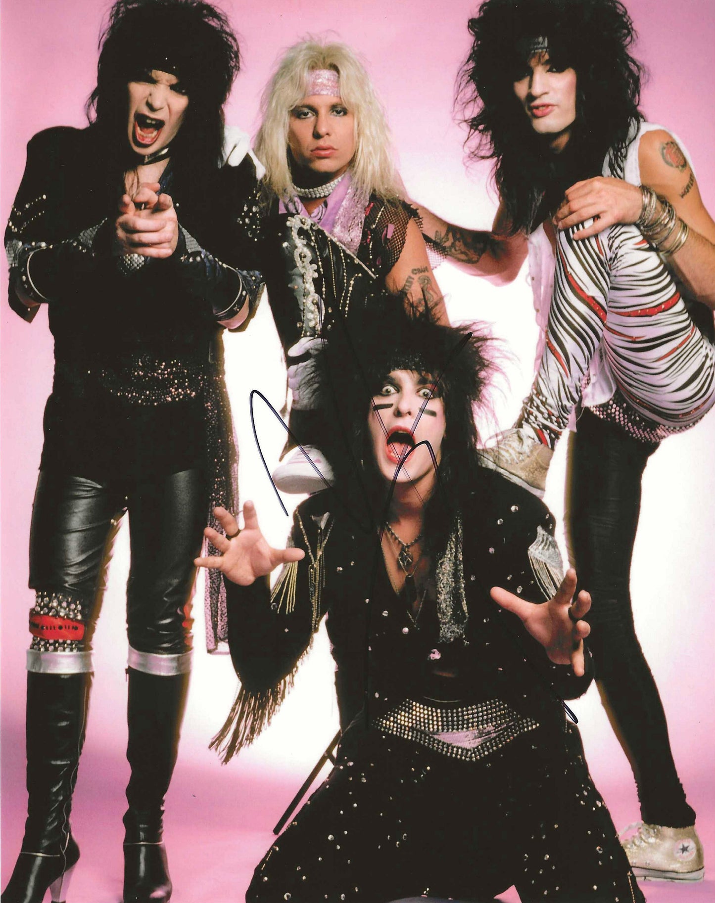 Vince Neil Autographed Signed "MOTLEY CRUE" 8X10 Photo Elite Promotions & Graphz Authentication
