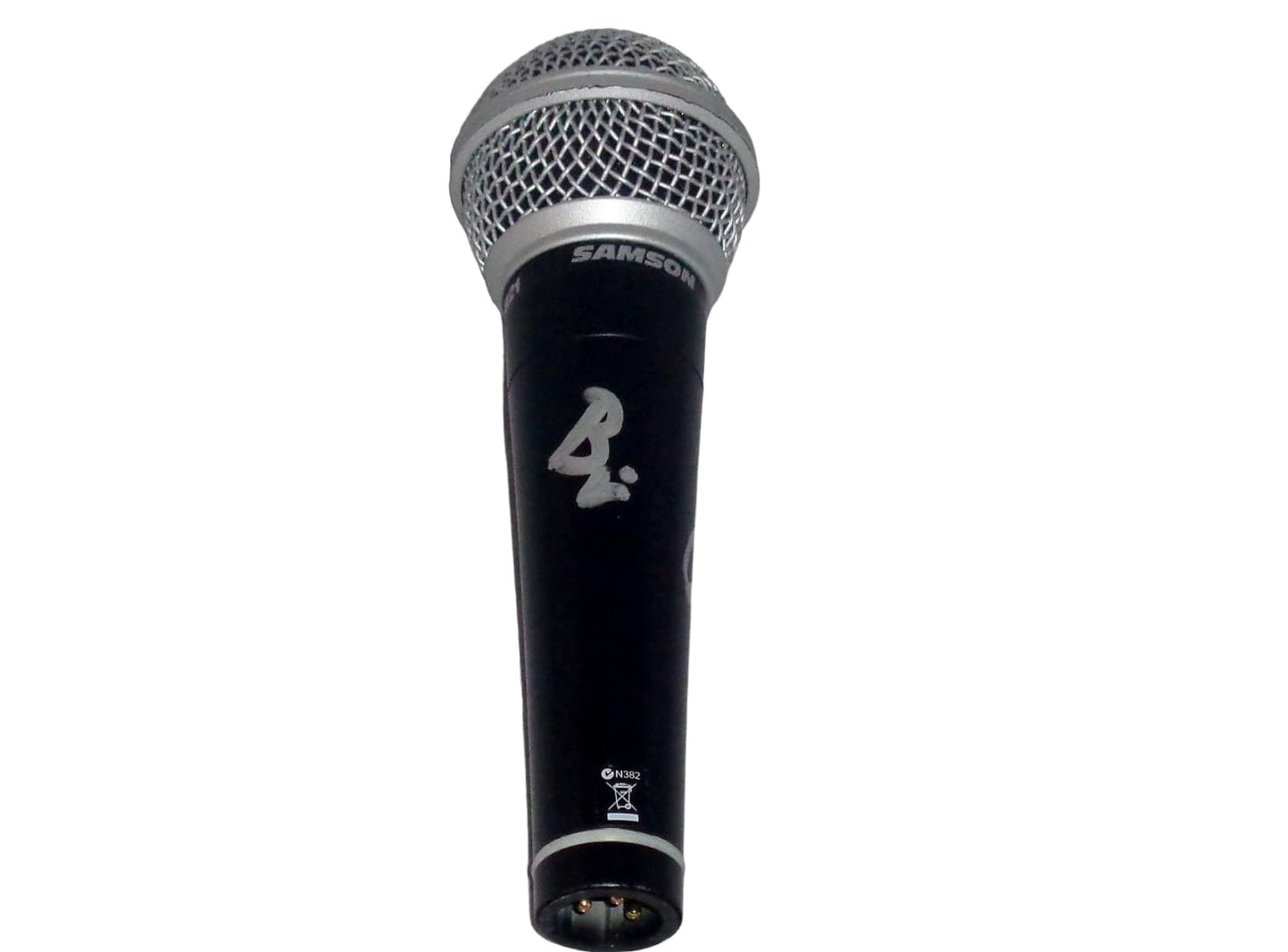 Bell Biv Devoe New Edition Autographed Signed "Ronnie Devoe Michael Bivins " Microphone Elite Promotions & Graphz Authentication
