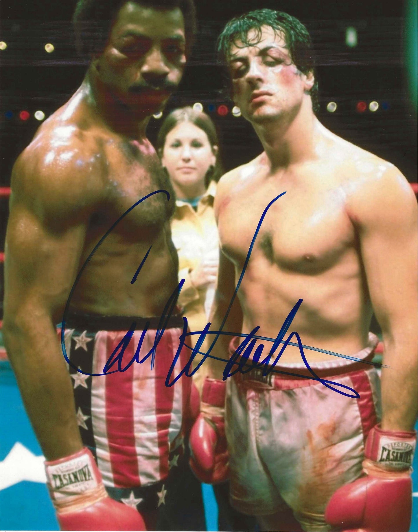 Carl Weathers Autographed Signed "ROCKY" 8X10 Photo Elite Promotions & Graphz Authentication