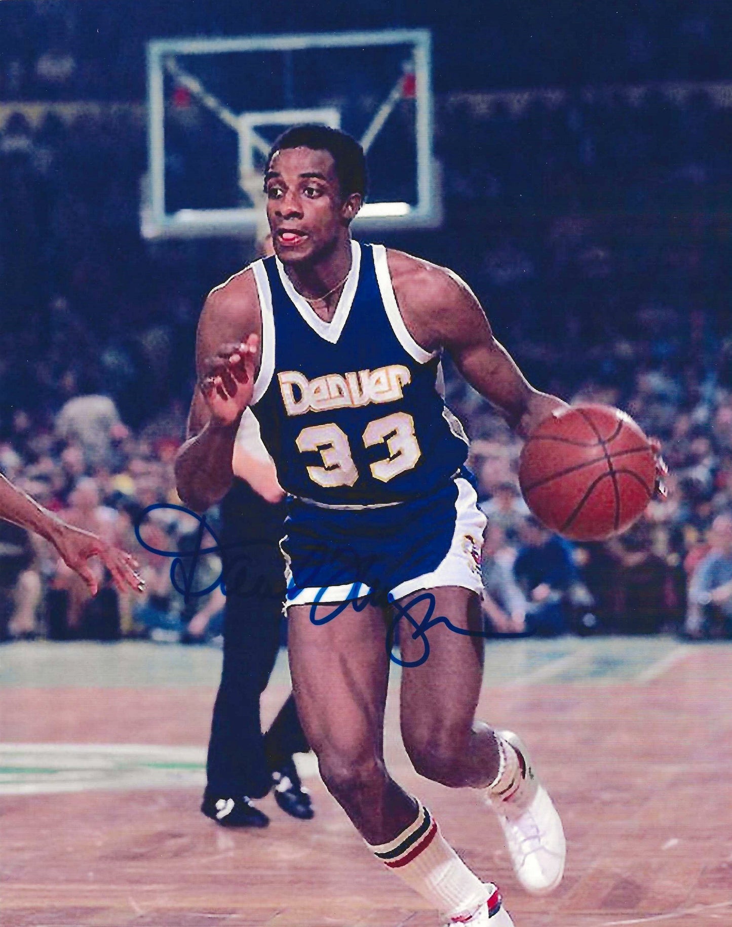 David ThompsonAutographed Signed "NUGGETS" 8x10 photo Elite Promotions & Graphz Authentication