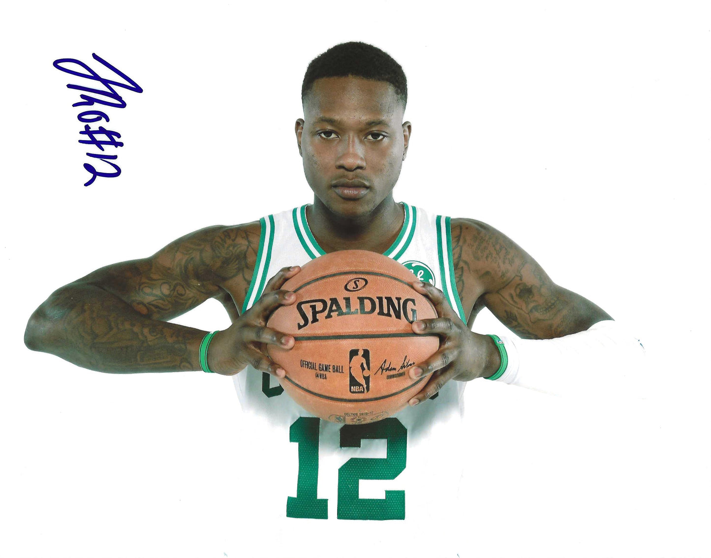 Terry Rozier Autographed Signed "CELTICS" 8x10 photo Elite Promotions & Graphz Authentication