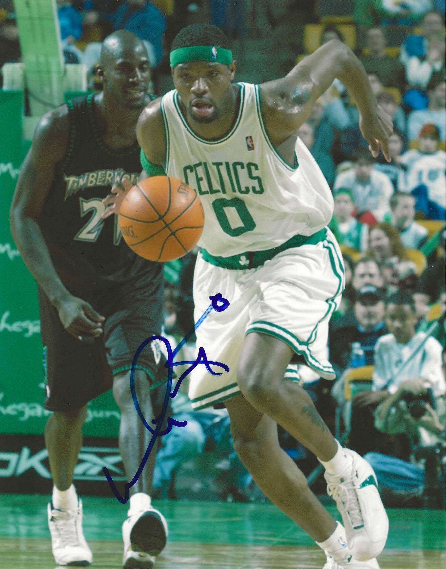 Walter McCarty Autographed Signed "CELTICS" 8x10 photo Elite Promotions & Graphz Authentication