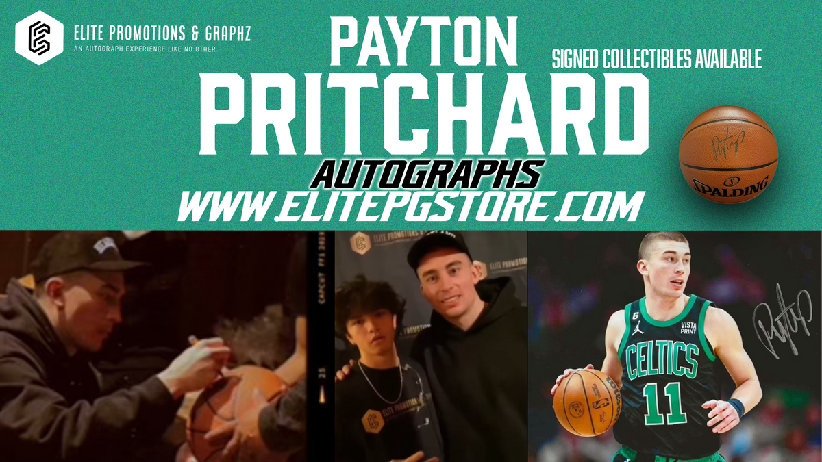 Payton Pritchard collectibles
