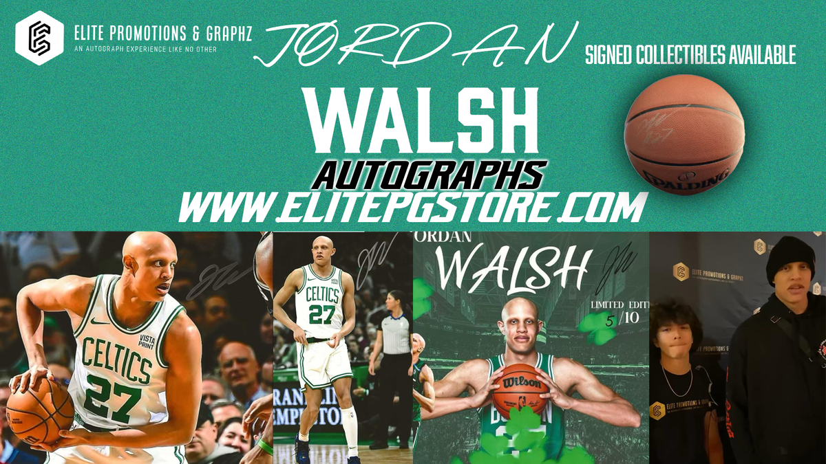 Jordan Walsh collectibles