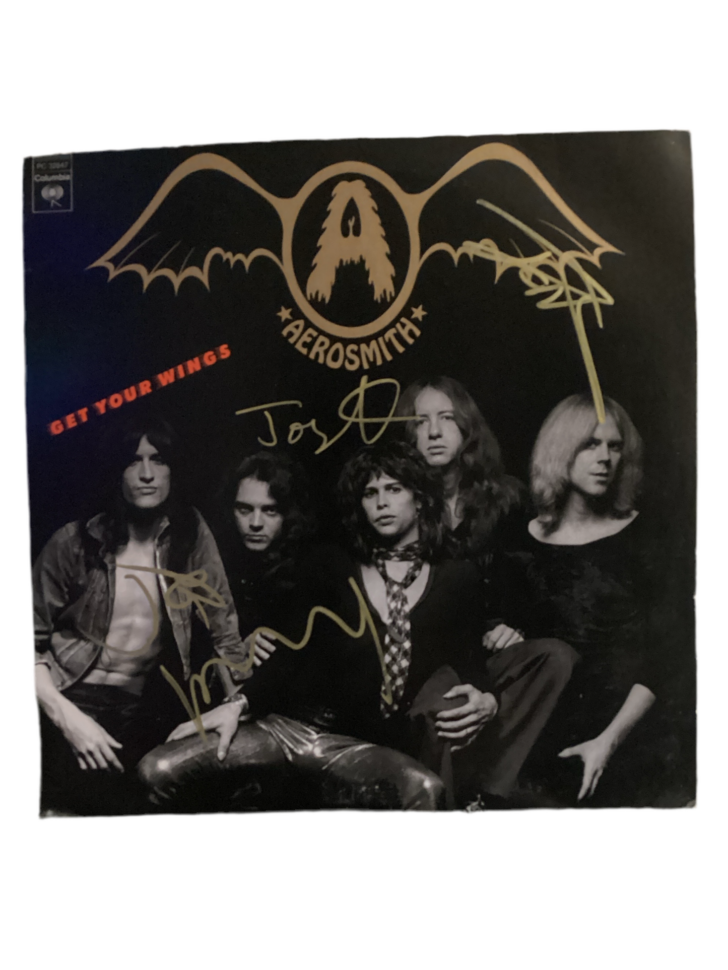 Aerosmith “Get Your Wings” Autographed Signed Record