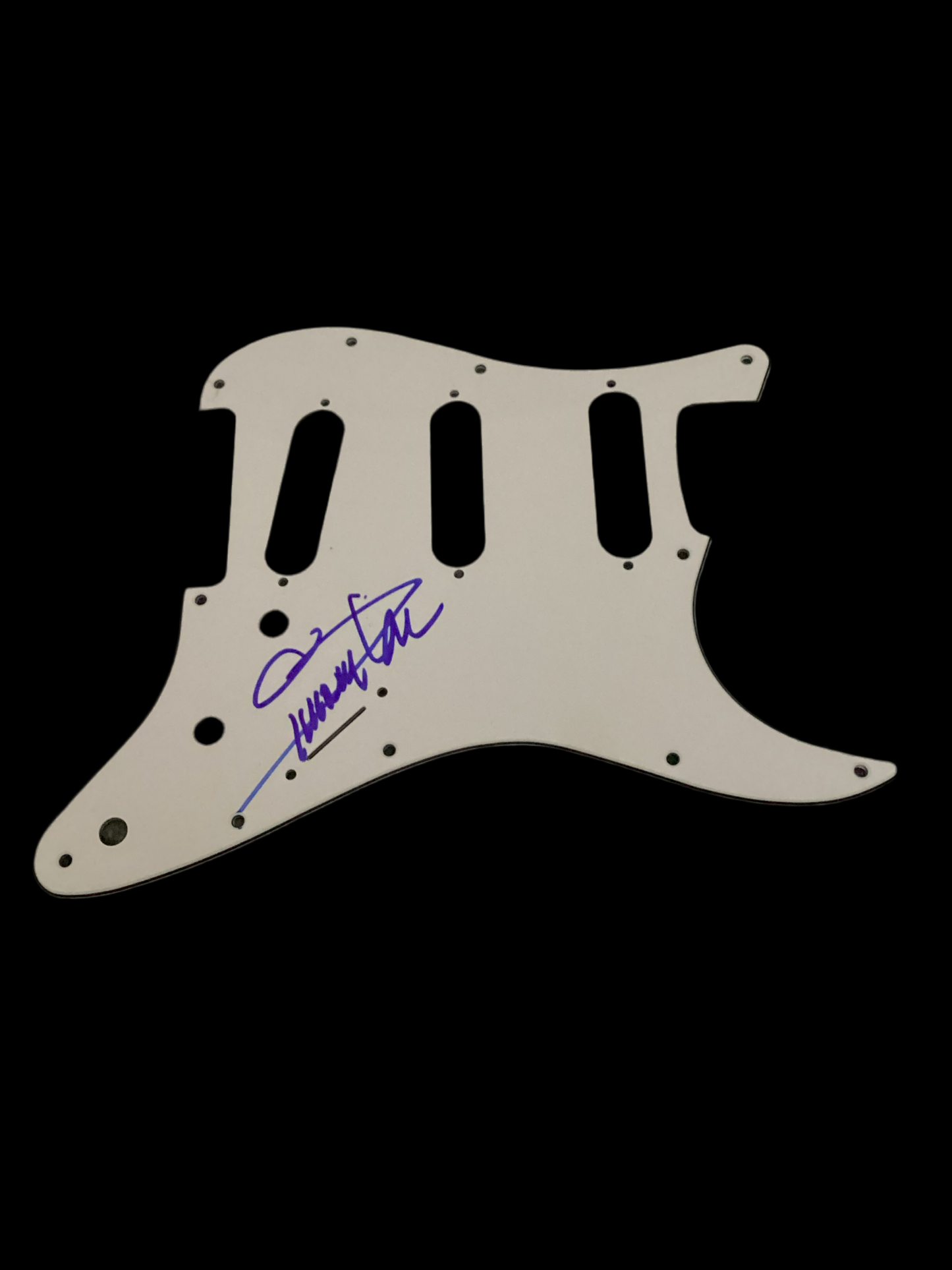 Quincy Jones autographed signed pick guard