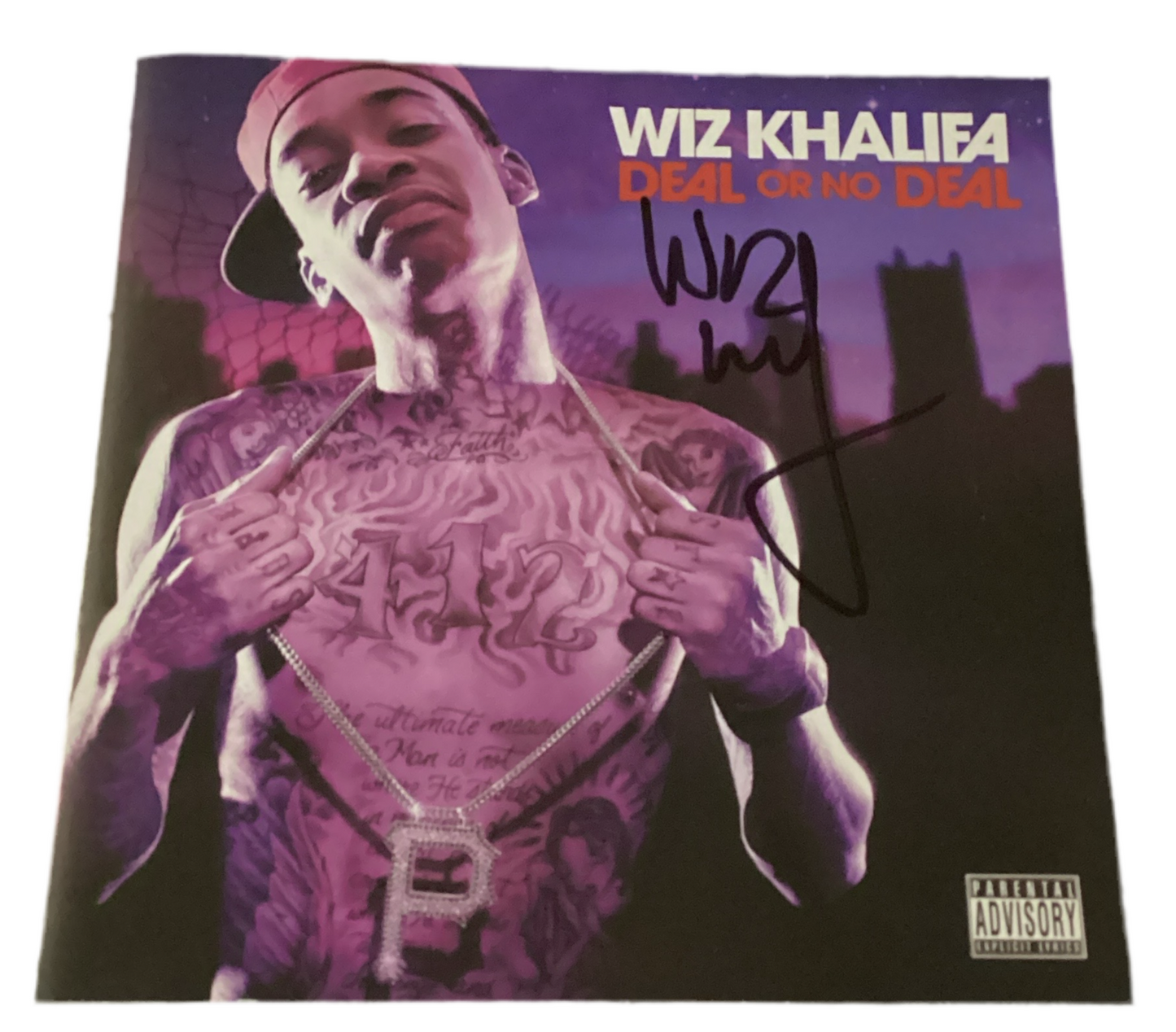 Wiz Khalifa autographed Signed CD COVER Elite Promotions & Graphz