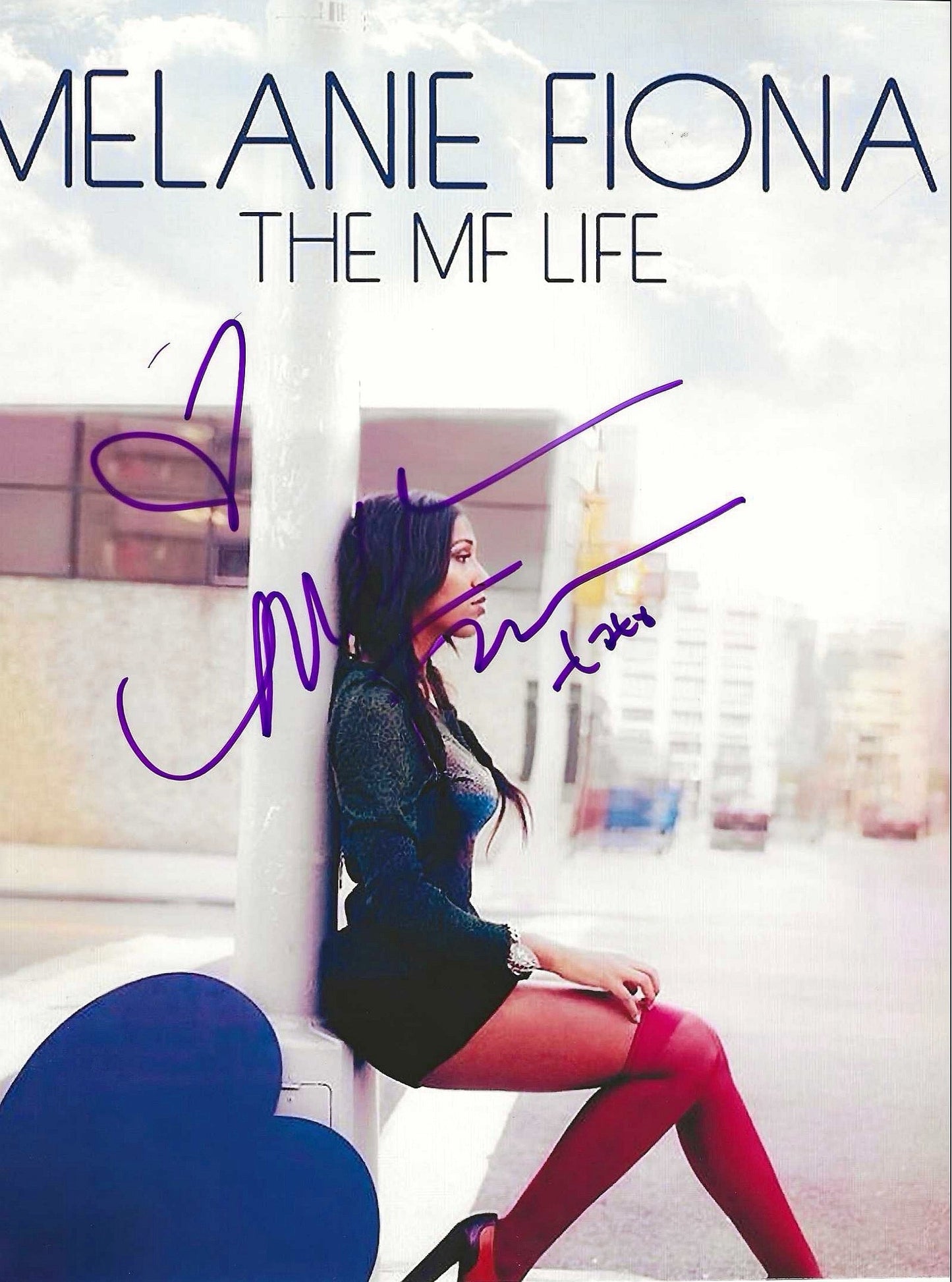 Melanie Fiona Autographed Signed 8X10 Photo Elite Promotions & Graphz Authentication