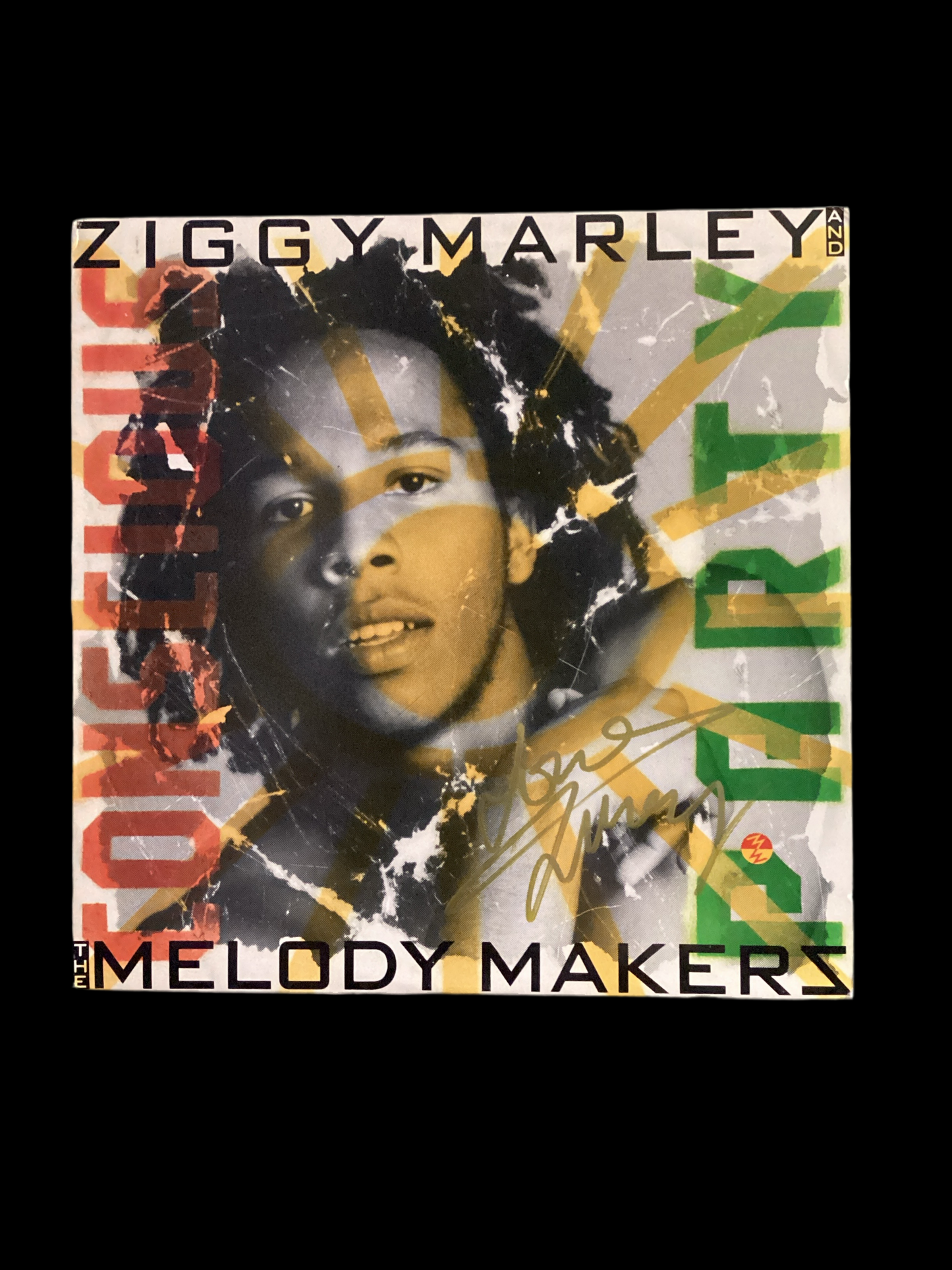 Ziggy Marley Autographed Signed Record