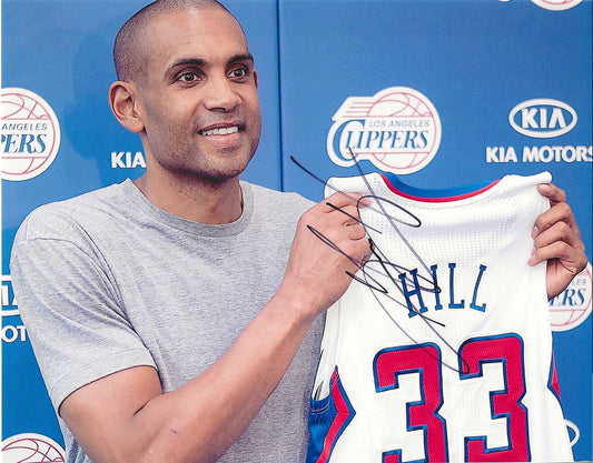 Grant Hill Autographed Signed "CLIPPERS" 8x10 photo Elite Promotions & Graphz Authentication