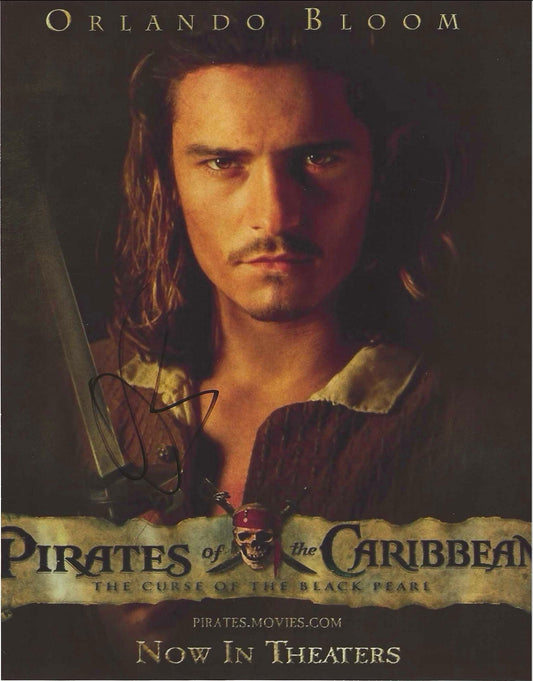 Orlando Bloom "Pirates of the Caribbean" Autographed Signed 8X10 Photo Elite Promotions & Graphz Authentication