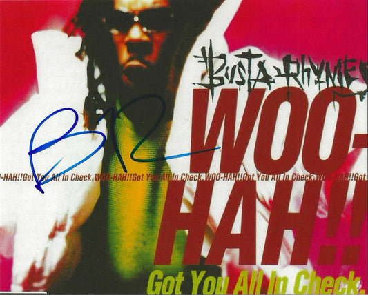 Busta Rhymes Autographed Signed 8X10 Photo Elite Promotions & Graphz Authentication