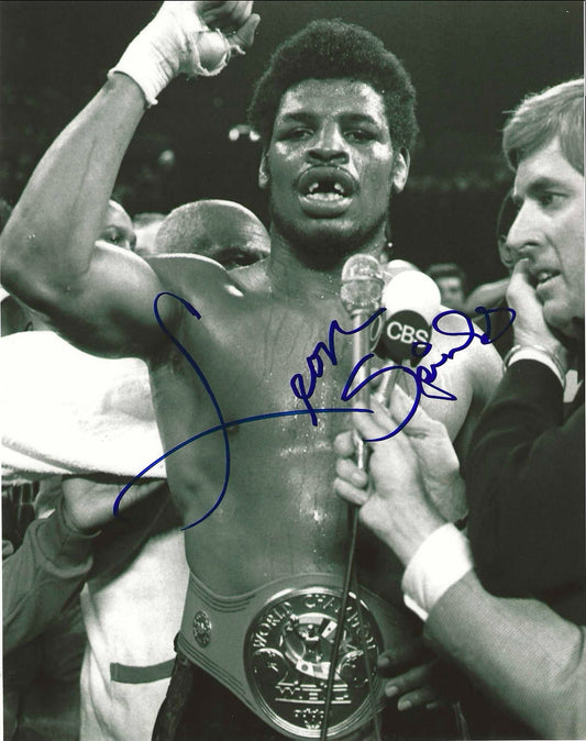 Leon Spinks autographed Signed 8X10 Photo Elite Promotions & Graphz