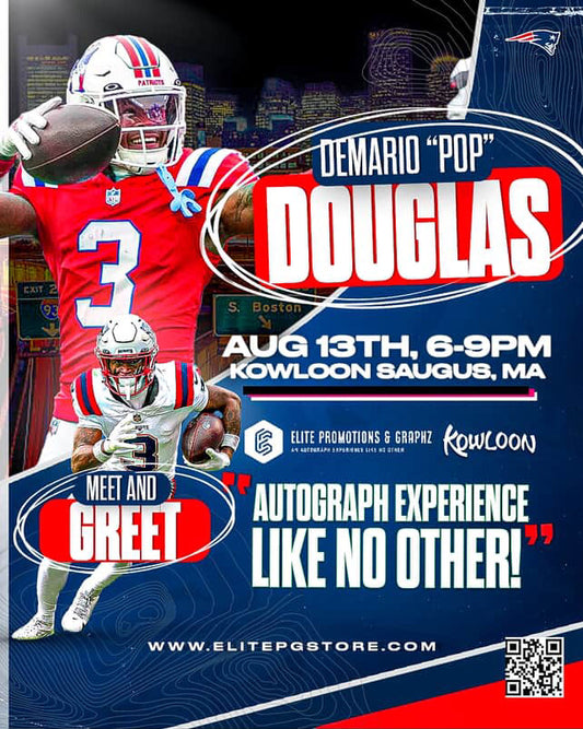 VIP POP DOUGLAS Meet & Greet autograph/photo opportunity