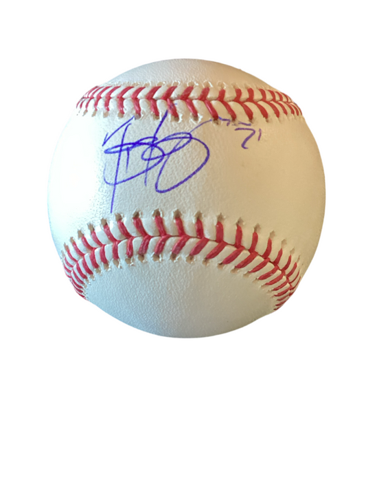 Todd Frazier  autographed signed Rawlings official Major League Baseball