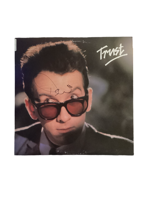 Elvis Costello Autographed Signed Record