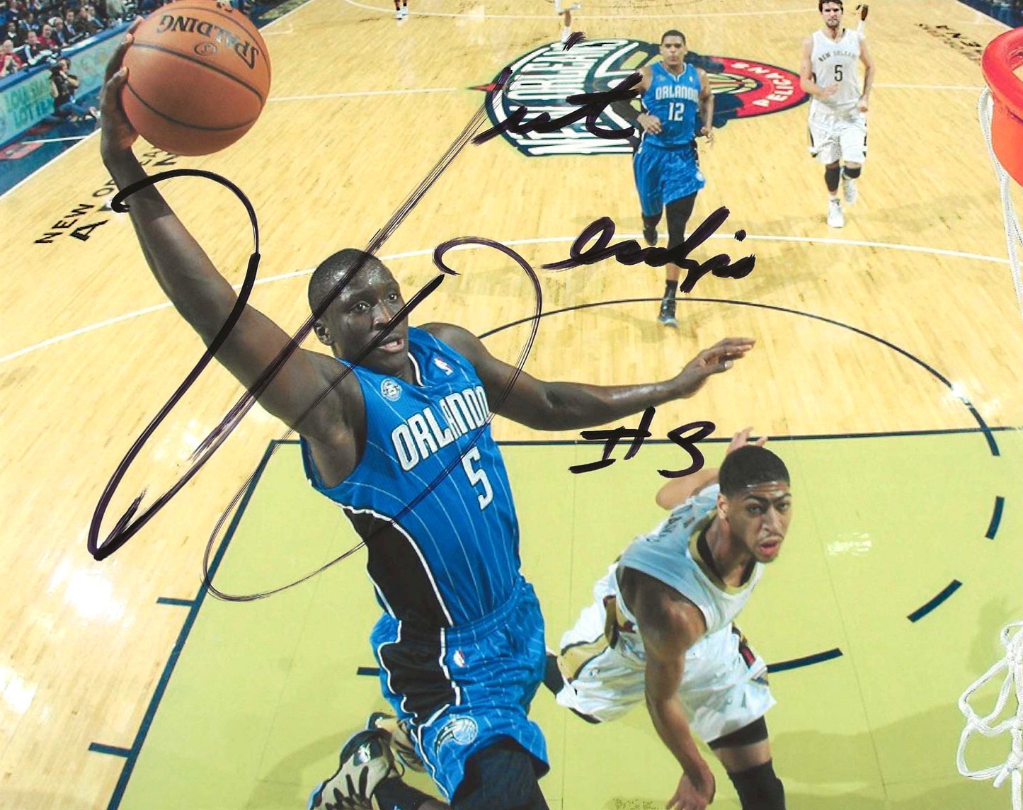 Victor Oladipo Autographed Signed "MAGIC" 8x10 photo Elite Promotions & Graphz Authentication