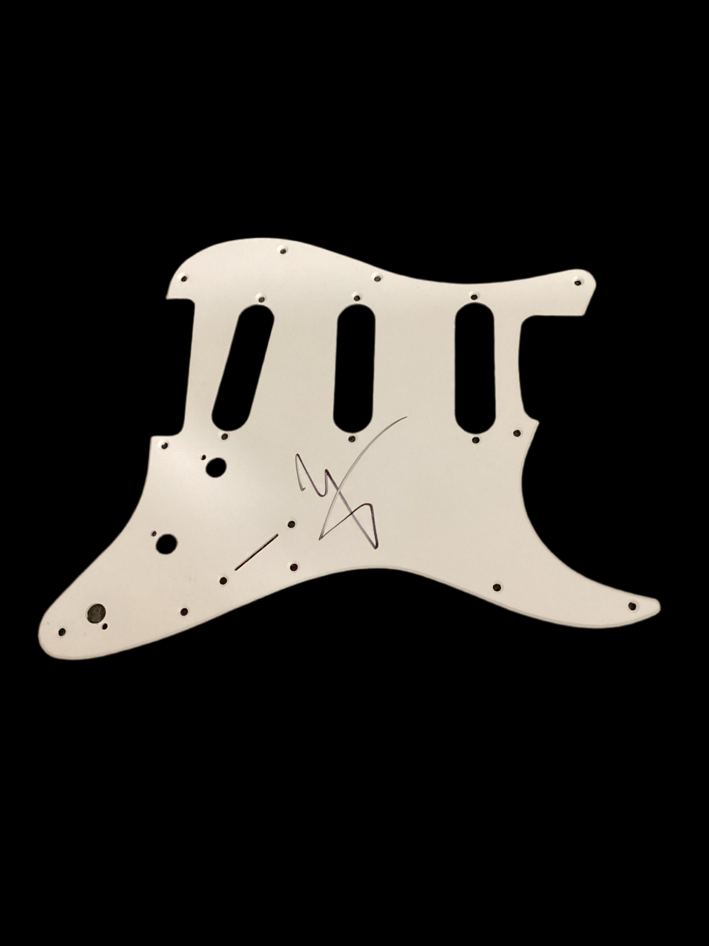 Vince Neil autographed signed pick guard