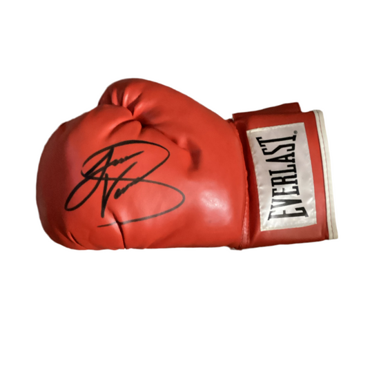 Jesse Vargas Signed boxing glove Elite Promotions & Graphz Authentication