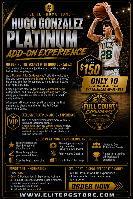 Hugo Gonzalez FCE Full Court Experience basketball camp PLATINUM