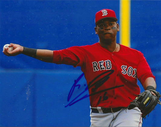 Rafael Devers Autographed Signed 8X10 Photo Elite Promotions & Graphz Authentication