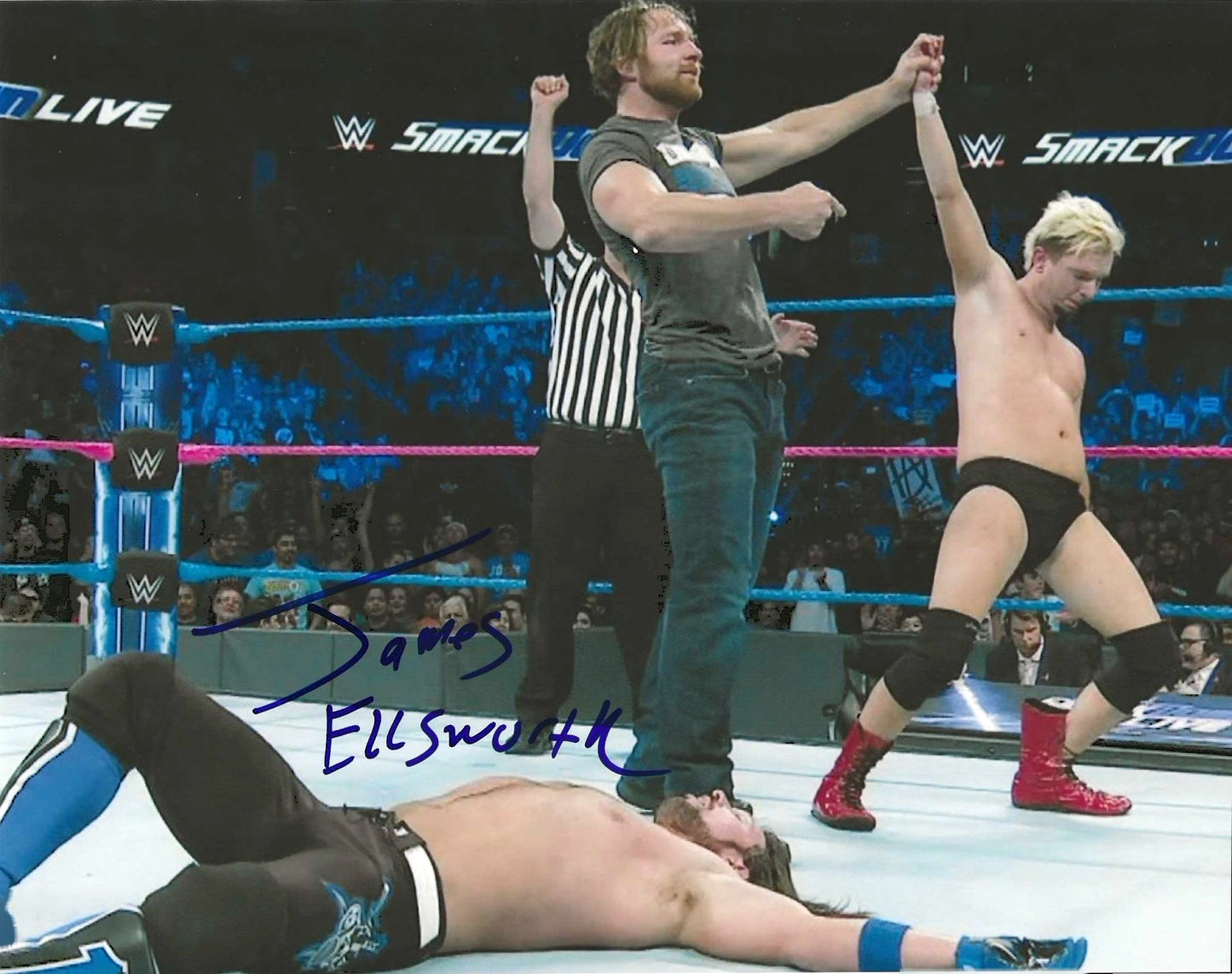James Ellsworth Autographed Signed "WWE" 8X10 Photo Elite Promotions & Graphz Authentication