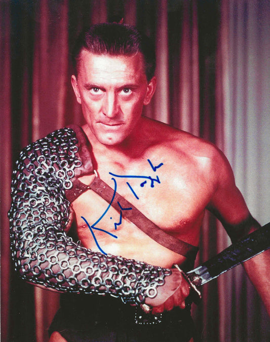 Kirk Douglas Autographed Signed "SPARTACUS" 8X10 Photo Elite Promotions & Graphz Authentication