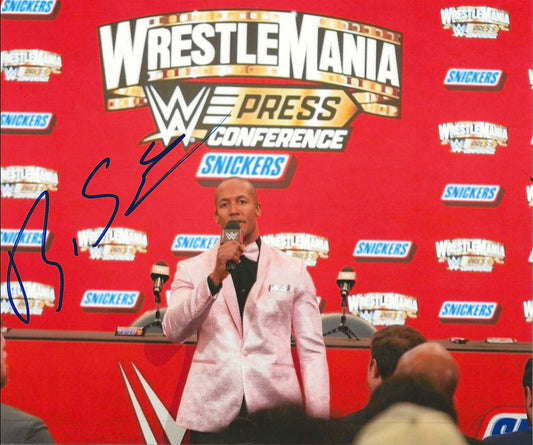 Byron Saxton Autographed Signed "WWE" 8x10 photo Elite Promotions & Graphz Authentication