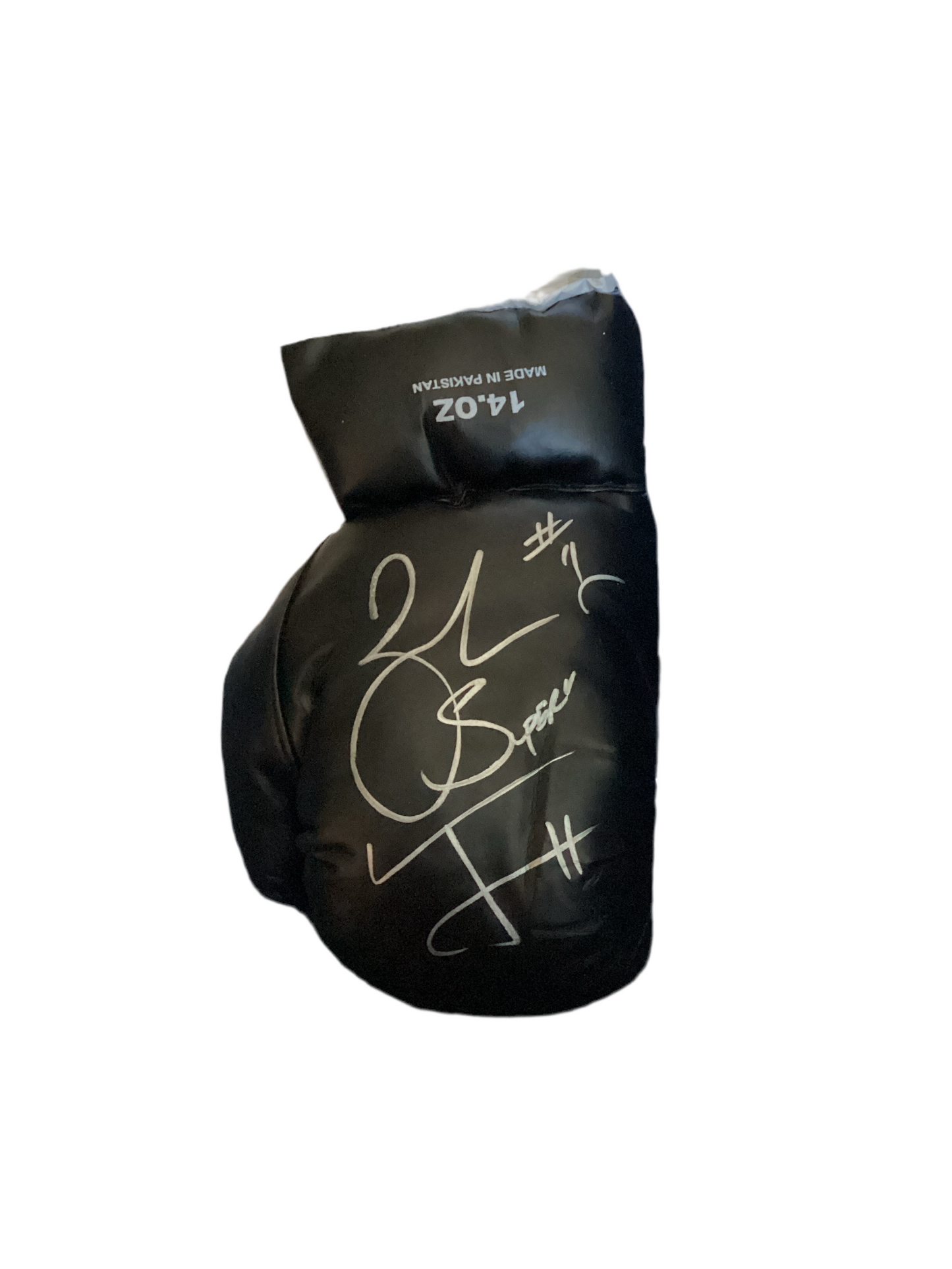 Zab Judah Autographed Signed boxing glove Elite Promotions & Graphz Authentication