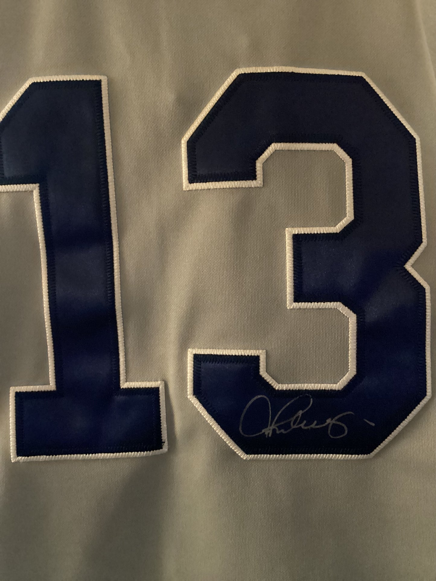 Alex Rodriguez Autographed Signed jersey Elite Promotions & Graphz Authentication