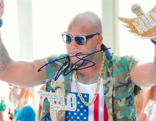 Flo Rida Autographed Signed 8X10 Photo Elite Promotions & Graphz Authentication