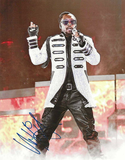 Will I Am Autographed Signed 8X10 Photo Elite Promotions & Graphz Authentication