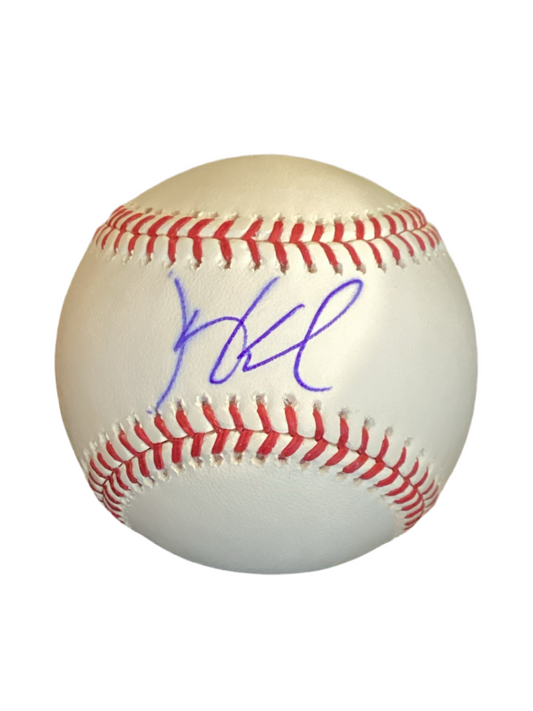 Kolby Allard autographed signed Rawlings official Major League Baseball