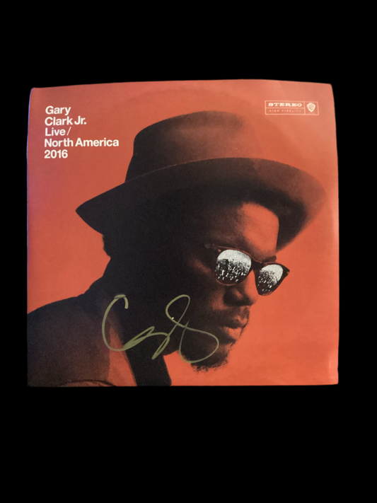 Gary Clark Jr Autographed Signed Record